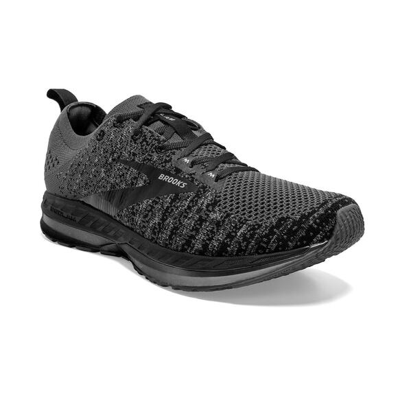 Brooks Mens Bedlam 2 Running Shoe - Ebon Size 8 Ebony/Black/Grey main image 4